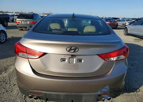 2013 Hyundai Elantra Gls из США, поврежденный, VIN 5NPDH4AE0DH423147
